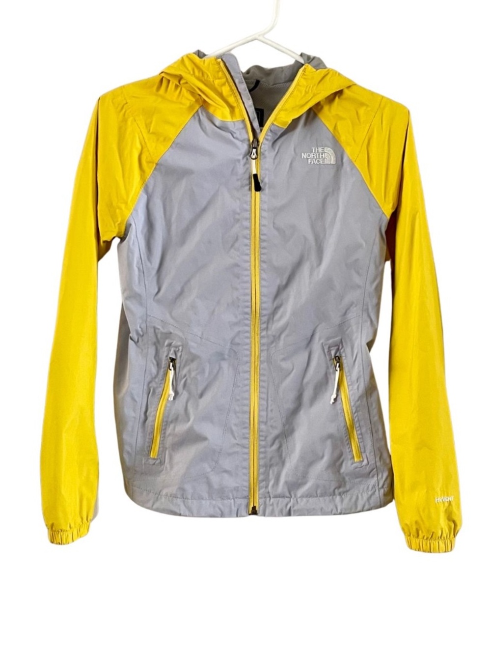 Women's North face Hooded Rain Jacket, XS